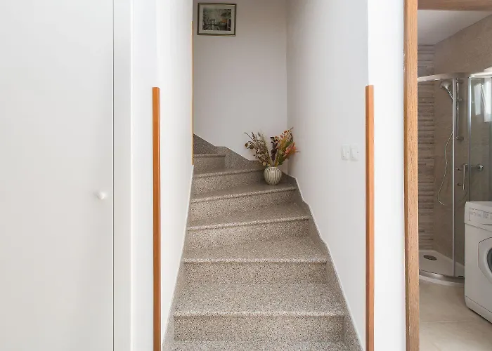 Hébergement de vacances Hundefreundliches Nur 700 Meter Zum Mit Grill, Waschmaschine *